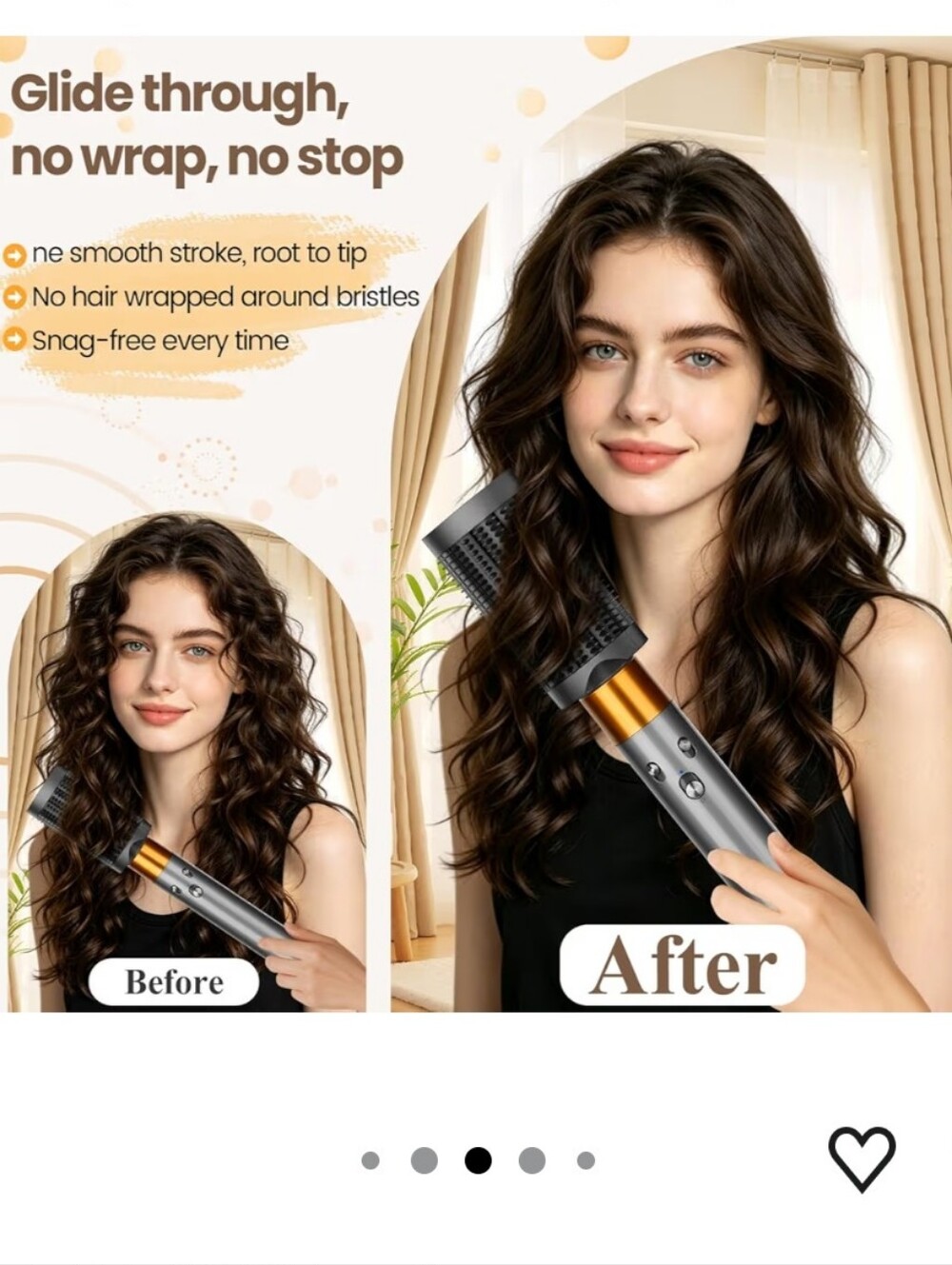 Anti-snag Loop Brush Attachment for Dyson Airwrap - Picture 7 of 10